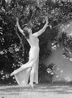 Joyful Prints: St. Denis, Ruth, 1927 July or Aug. Creator: Arnold Genthe