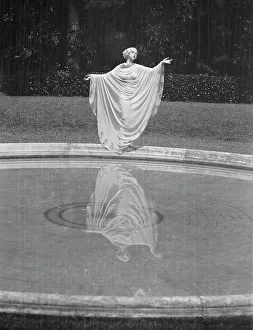 Miss Ruth St Denis Prints: St. Denis, Ruth, 1927 July or Aug. Creator: Arnold Genthe