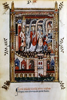 Images Dated 27th November 2006: St Denis taken to Sisinnius, 1317