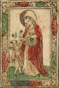 St. Dorothea, 15th century. 15th century. Creator: Anon