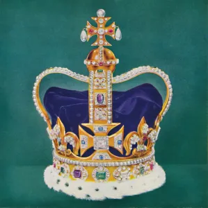 Hm King George Vi Gallery: St. Edwards Crown, 1937. Creator: Unknown