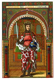 Images Dated 1st August 2007: St Ferdinand (Ferdinand III of Castile and Leon), 1886