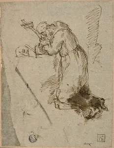 Francis St Prints: St. Francis of Assisi in Prayer, n.d. Creator: Unknown