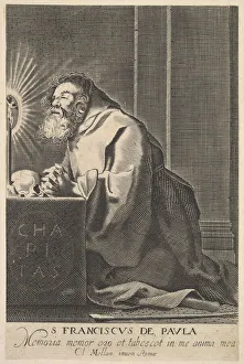 Paul Vincent De St Prints: St. Francis de Paul, after 1627. Creator: Unknown