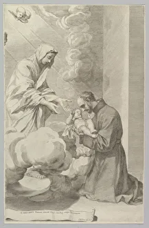 Belief Prints: St. Gaetan, Founder of the Theatines. Creator: Claude Mellan
