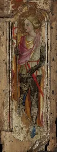 Portugal Prints: St George, 1427. Creator: Alvaro Pirez