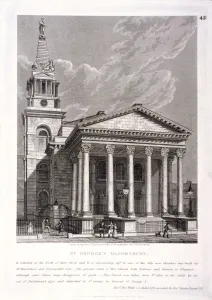 George Shepherd Prints: St George, Bloomsbury, Holborn, London, 1818. Artist: William Wise