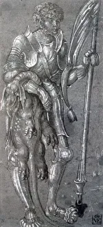 St George, c1504-1553. Artist: Lucas Cranach the Elder