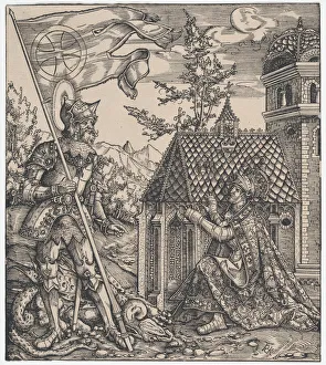 Holy Roman Emperor Gallery: St George as the Emperors Patron Saint, from The Habsburg Saints (Ima... ca