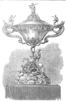 Mythical Creature Collection: The St. George's Challenge Vase, 1862. Creator: Unknown