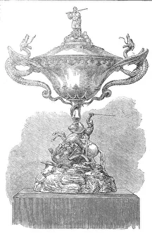 Dragons Prints: The St. George's Challenge Vase, 1862. Creator: Unknown
