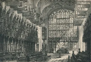 Argyll Gallery: St. Georges Chapel: The Choir, Looking East, 1895