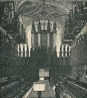 Argyll Gallery: St. Georges Chapel: The Choir, Looking West, 1895