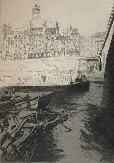 Chahine Prints: St Gervais, 1915. Artist: Edgar Chahine