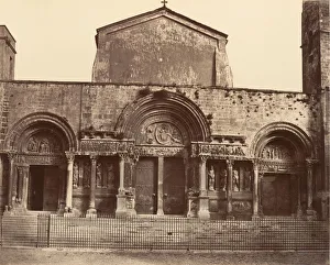 édouard Baldus Collection: St. Gilles, 1853. Creator: Edouard Baldus