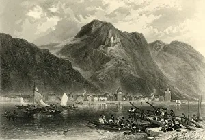 Birket Foster Gallery: St. Goarhausen, c1872. Creator: Samuel Bradshaw