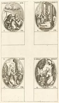 St. Ignatius; Purification of the Virgin; St. Blaise; St. Isidore