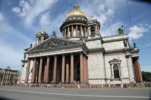 Auguste Ricard De Montferrand Collection: St Isaacs Cathedral, St Petersburg, Russia, 2011. Artist: Sheldon Marshall