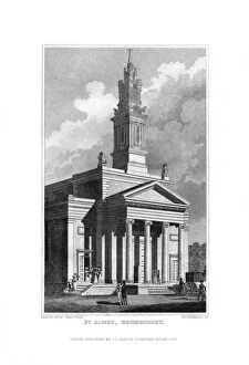 Images Dated 2nd August 2006: St James, Bermondsey, Surrey, 1829.Artist: R Winkles