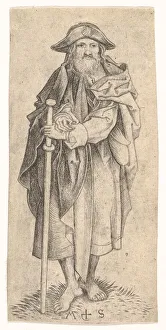 Metro Prints: St. James the Greater, ca. 1435-1491. Creator: Martin Schongauer