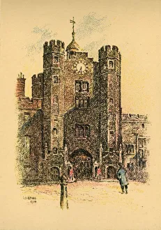 Hayes Prints: St. James Palace, 1924. Creator: L A Hayes