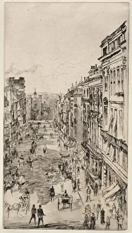 St. James Street. Creator: James McNeill Whistler (American, 1834-1903)