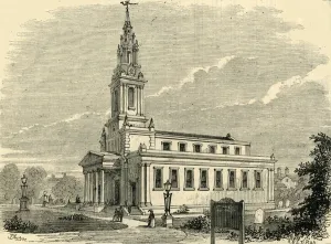 Bermondsey Prints: St. Jamess Church, Bermondsey, (c1878). Creator: Unknown