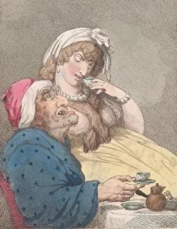 Images Dated 30th April 2020: St Jamess Courtship, April 10, 1799. April 10, 1799. Creator: Thomas Rowlandson
