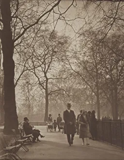 St James Park Prints: St James's Park, 1920s. Creator: Harry Moult
