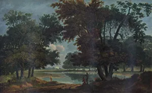 St Jamess Park, c1800. Artist: Richard Westall