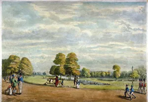 Open Space Prints: St Jamess Park, Westminster, London, 1826. Artist