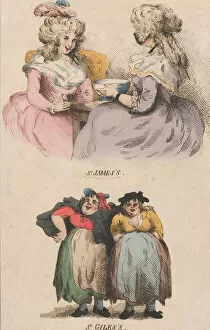 Londoner Gallery: St. Jamess and St. Giless, December 1, 1791. December 1, 1791