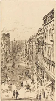 St Jamess Street, 1878. Creator: James Abbott McNeill Whistler