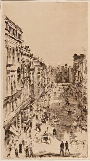 St Jamess Street Collection: St. Jamess Street.. London, 1878. Creator: James Abbott McNeill Whistler