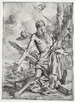 St. Jerome. Creator: Giulio I Carpioni (Italian, 1611-1674)