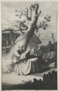 Jan Georg Van Vliet Prints: St. Jerome. Creator: Jan Georg van Vliet (Dutch, c. 1610-1635)
