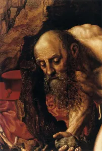 St Jerome, detail, 1543. Artist: Jan Sanders van Hemessen