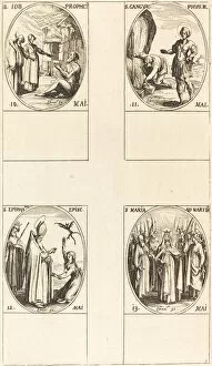 Hebrew Gallery: St. Job, Prophet; St. Gangulphus; St. Epiphanius; St. Mary of Martyrs