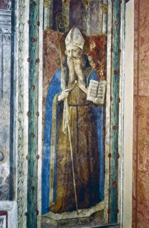 Chapel Of Nicholas V Gallery: St John Chrysostom, mid 15th century. Artist: Fra Angelico