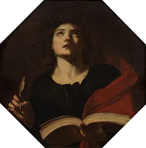 Octagonal Prints: St John the Evangelist. Creator: Massimo Stanzione