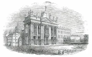 San Giovanni In Laterano Prints: St. John Lateran - Rome, 1850. Creator: Unknown