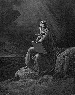 Disciple Gallery: St John on Patmos, 1865-1866