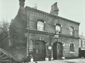 Fire Station Prints: St Johns Wood Fire Station, Hampstead, London, 1906