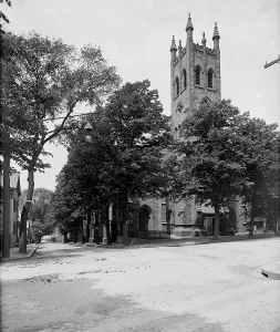 Keely Patrick Prints: St. Joseph's Church, Providence, R.I. c1906. Creator: Unknown