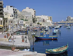Maltese Prints: St Julians Bay, Malta