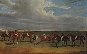 The St. Leger of 1828, c1829, (1922). Artist: John Frederick Hering