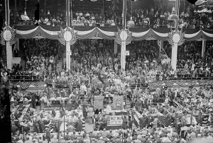 Wilson Thomas Woodrow Prints: St. Louis Convention, 1916. Creator: Bain News Service