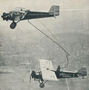 Record Breaking Prints: The St Louis Robin refuelling, c1929 (c1937)
