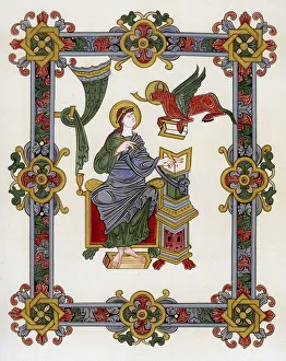 George F Warner Prints: St Luke, 1010-1020