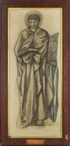 Burne Jones Edward Prints: St Luke, 1865-7. Creator: Sir Edward Coley Burne-Jones